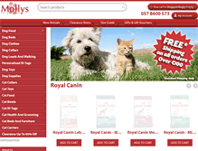 Tablet Screenshot of mollys.ie
